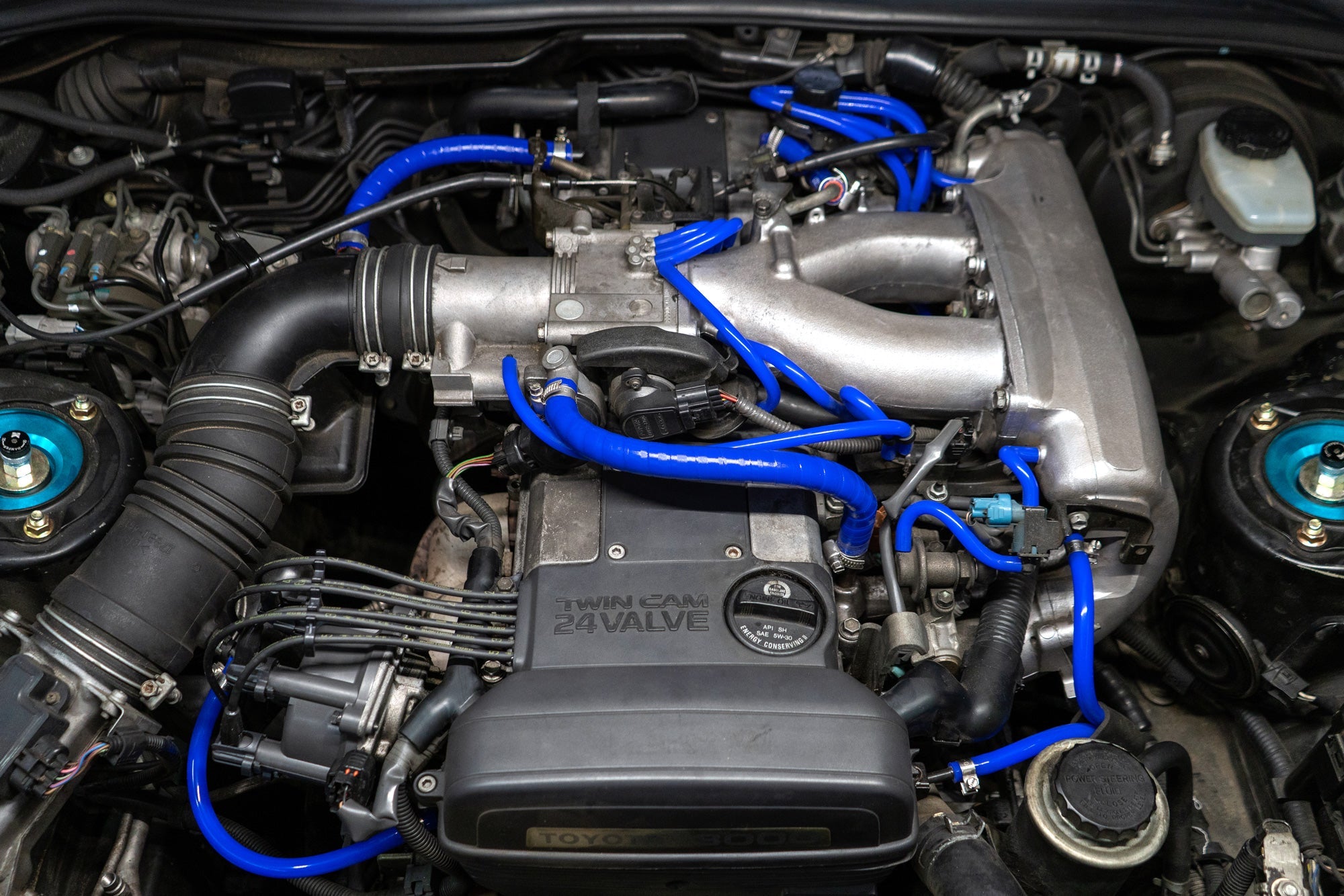 HPS Performance Silicone Vacuum Hose Kit, Blue, 57-2013-BLUE