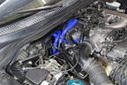 HPS Performance High Temp Reinforced Silicone Heater Coolant Hose Kit, Blue, 57-2014-BLUE