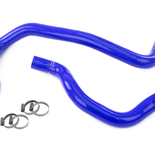 HPS Performance High Temp Reinforced Silicone Radiator Coolant Hose Kit Blue 57-2048-BLUE