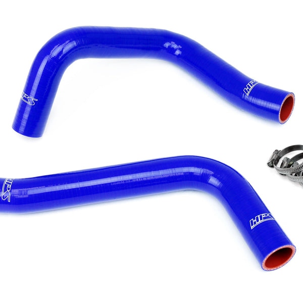 HPS Performance High Temp Reinforced Silicone Radiator Coolant Hose Kit Blue 57-2056-BLUE
