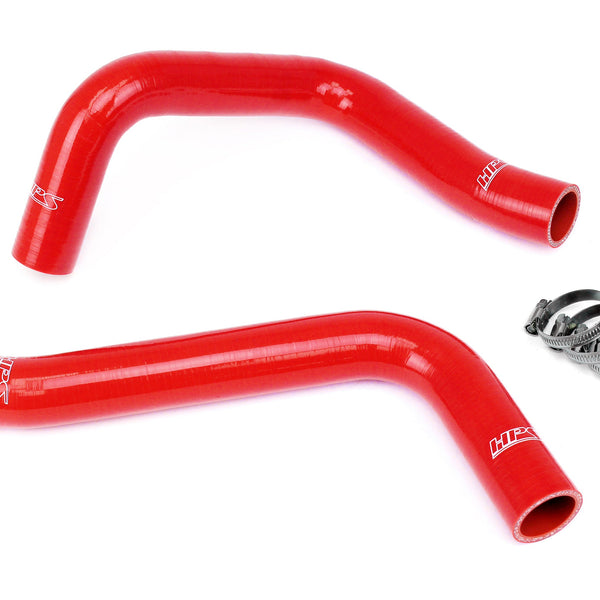 HPS Performance High Temp Reinforced Silicone Radiator Coolant Hose Kit Red 57-2056-RED