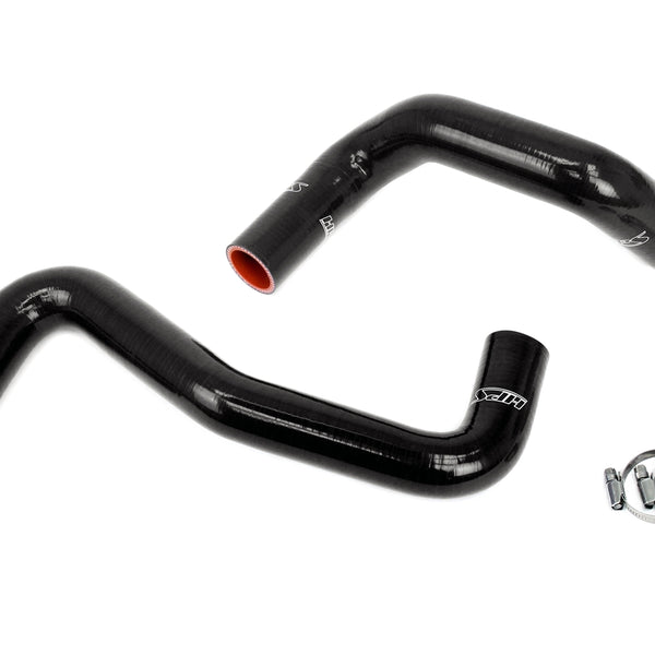 HPS Silicone Radiator Hose Kit Nissan 1989-1998 240SX with LS Swap LS1 water pump 8 o'clock thermostat SR20DET radiator Black 57-2058-BLK
