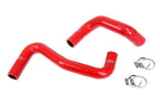HPS Silicone Radiator Hose Kit Nissan 1989-1998 240SX with LS Swap LS1 water pump 8 o'clock thermostat SR20DET radiator Red 57-2058-RED
