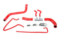 HPS Performance High Temp Reinforced Silicone Radiator Coolant Hose Kit Red 57-2064-RED