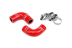 HPS Performance High Temp Reinforced Silicone Oil Cooler Coolant Elbow Hose Kit Red 57-2068-RED