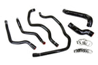 HPS Performance High Temp Reinforced Silicone Radiator and Heater Coolant Hose Kit Black 57-2076-BLK
