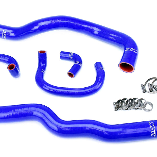 HPS Performance Silicone Radiator and Heater Coolant Hose Kit 98-05 Lexus GS300 GS400 with 2JZ-GTE VVT-i Swap Blue 57-2082-BLUE