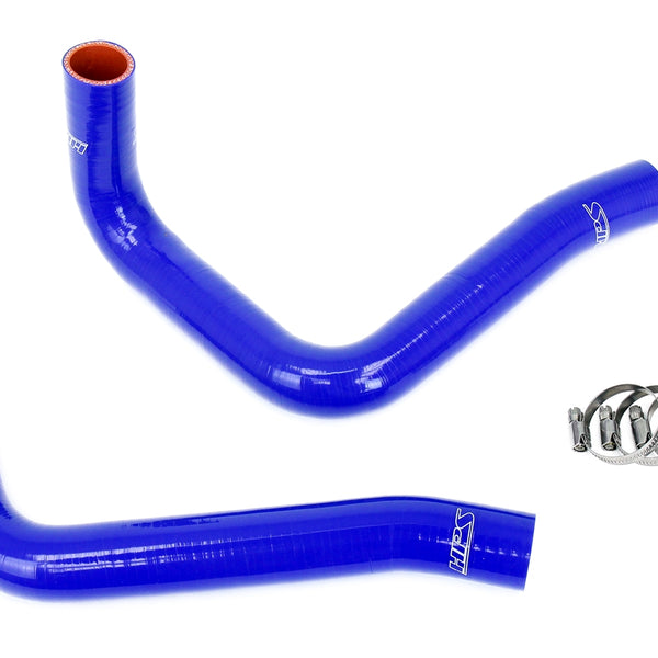 HPS Performance High Temp Reinforced Silicone Radiator Coolant Hose Kit Blue 57-2094-BLUE
