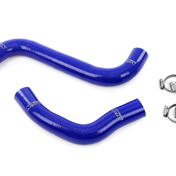 HPS Performance High Temp Reinforced Silicone Radiator Coolant Hose Kit Blue 57-2107-BLUE