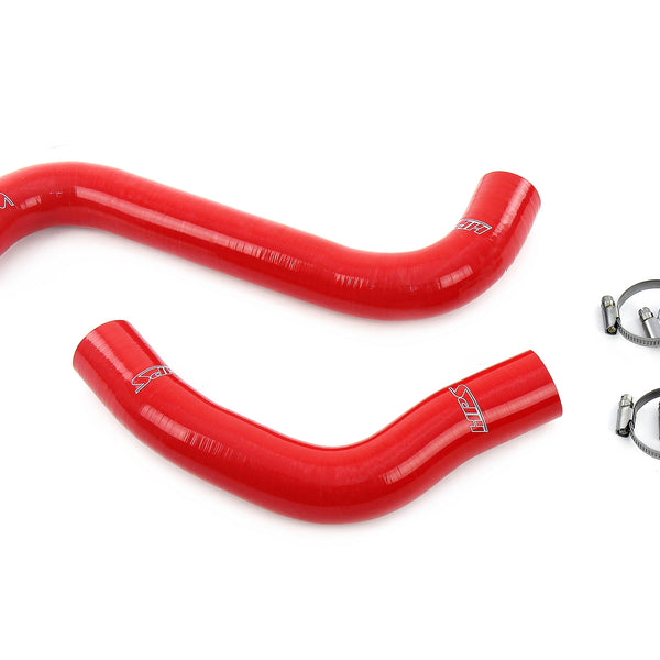 HPS Performance High Temp Reinforced Silicone Radiator Coolant Hose Kit Red 57-2107-RED