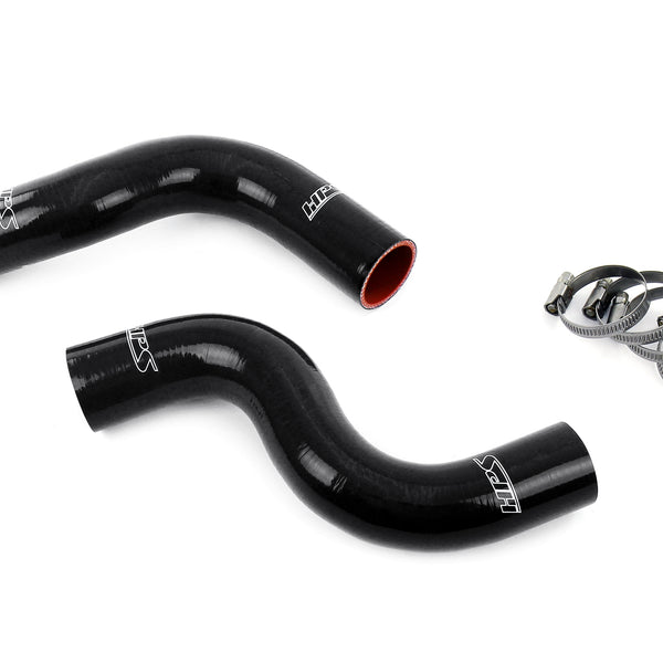 HPS Performance High Temp Reinforced Silicone Radiator Coolant Hose Kit Black 57-2109-BLK