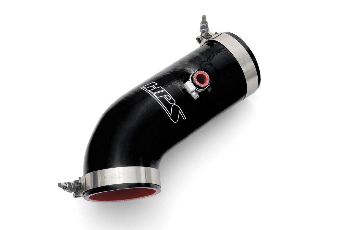 HPS Performance High-Temp Reinforced Silicone Air Intake Hose Kit (Black) - Subaru BRZ / Toyota GR86 - (2022-2026)