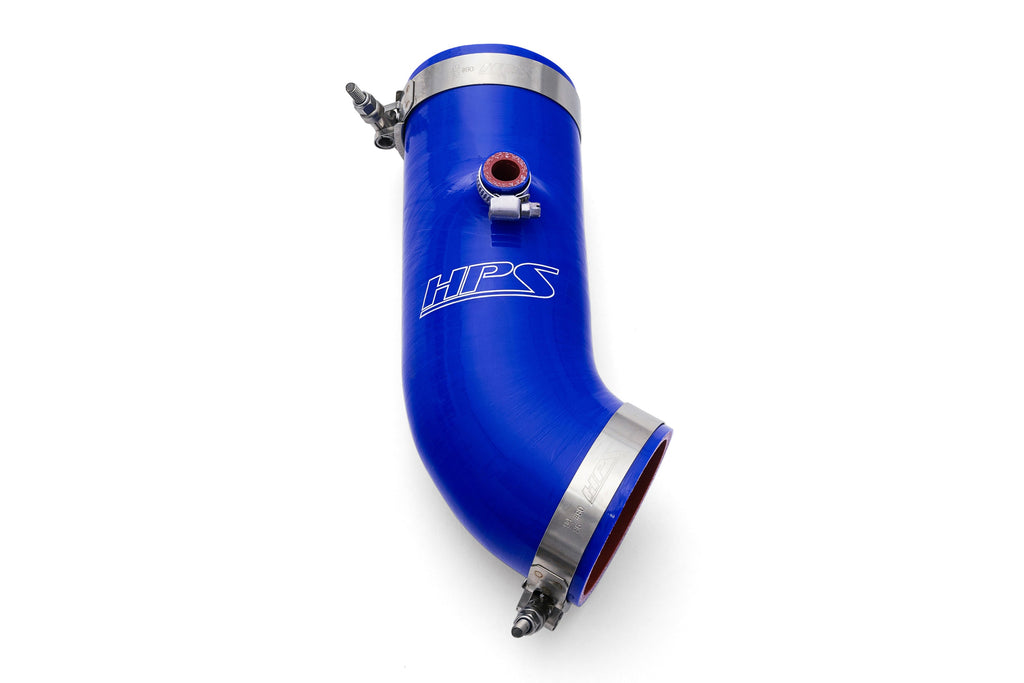 HPS Performance High Temp Reinforced Silicone Air Intake Hose Kit Blue 57-2122-BLUE