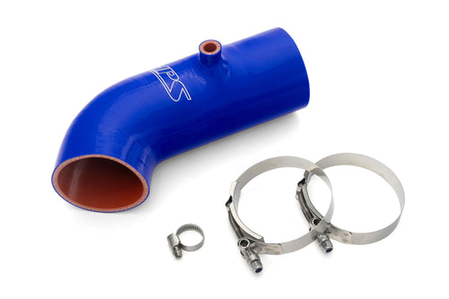 HPS Performance High Temp Reinforced Silicone Air Intake Hose Kit, Blue, 57-2122-BLUE