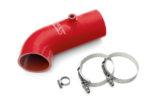 HPS Performance High Temp Reinforced Silicone Air Intake Hose Kit, Red, 57-2122-RED