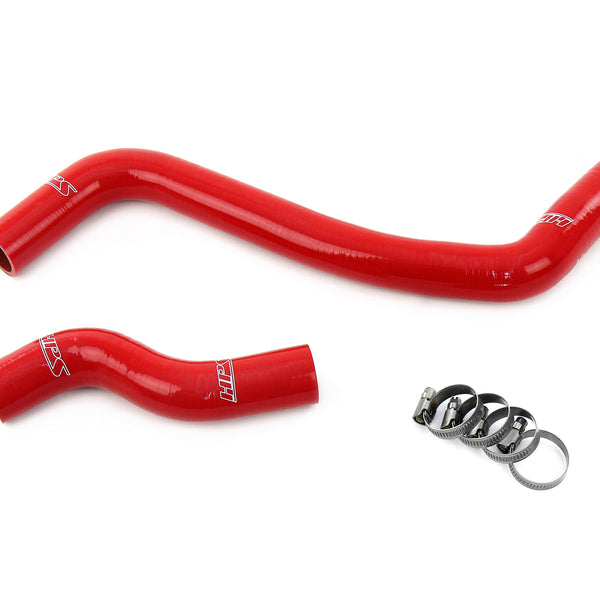 HPS Performance High Temp Reinforced Silicone Radiator Coolant Hose Kit Red 57-2124-RED