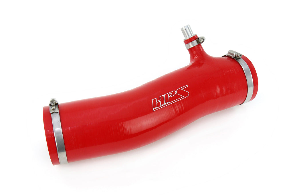 HPS Performance High Temp Reinforced Silicone Air Intake Hose Kit Red 57-2126-RED