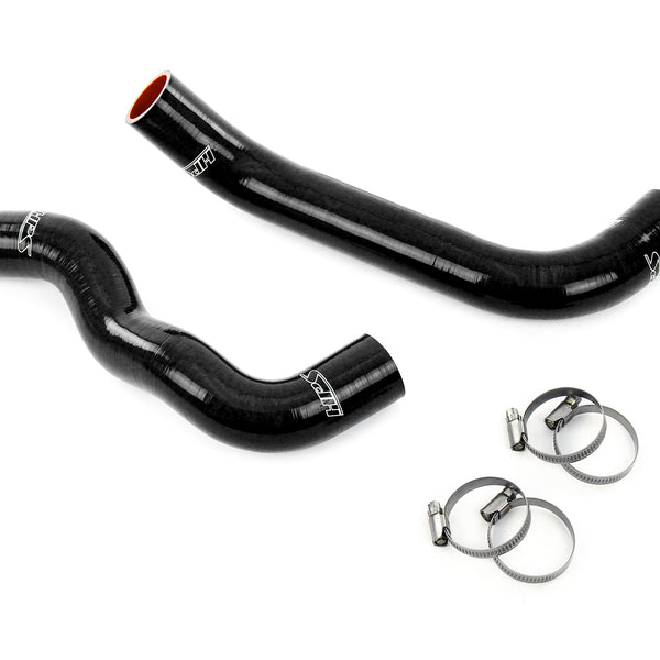 HPS Performance High Temp Reinforced Silicone Radiator Coolant Hose Kit Black 57-2127-BLK
