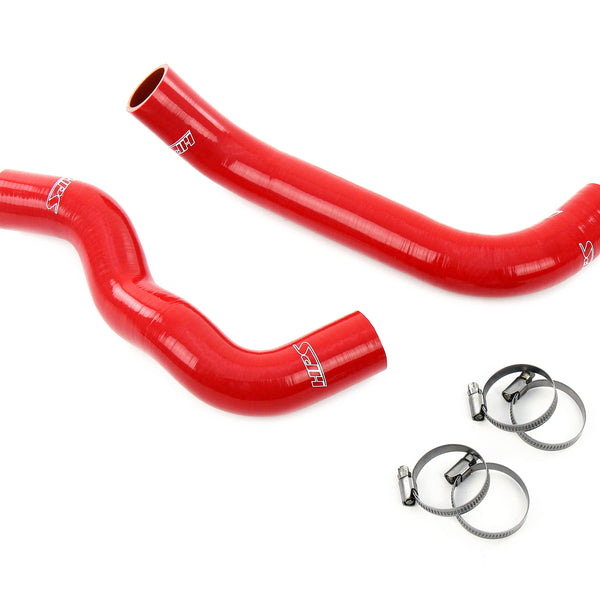 HPS Performance High Temp Reinforced Silicone Radiator Coolant Hose Kit Red 57-2127-RED