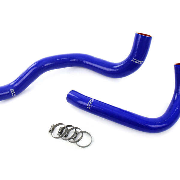 HPS Performance High Temp Reinforced Silicone Radiator Coolant Hose Kit Blue 57-2129-BLUE