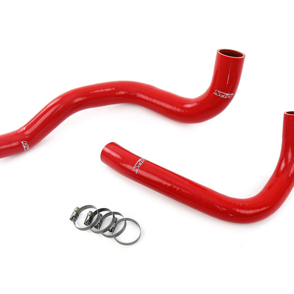 HPS Performance High Temp Reinforced Silicone Radiator Coolant Hose Kit Red 57-2129-RED