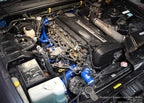 HPS Silicone Radiator, Heater and Ancillary Coolant Hose Kit 1995-1998 Nissan Skyline GTR R33 RB26DETT BCNR33, Black, 57-2135-BLK