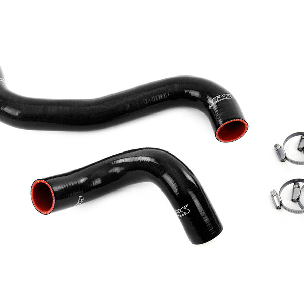 HPS Performance High Temp Reinforced Silicone Radiator Coolant Hose Kit Black 57-2140R-BLK