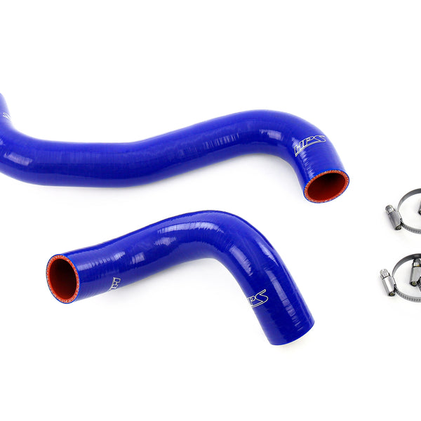 HPS Performance High Temp Reinforced Silicone Radiator Coolant Hose Kit Blue 57-2140R-BLUE