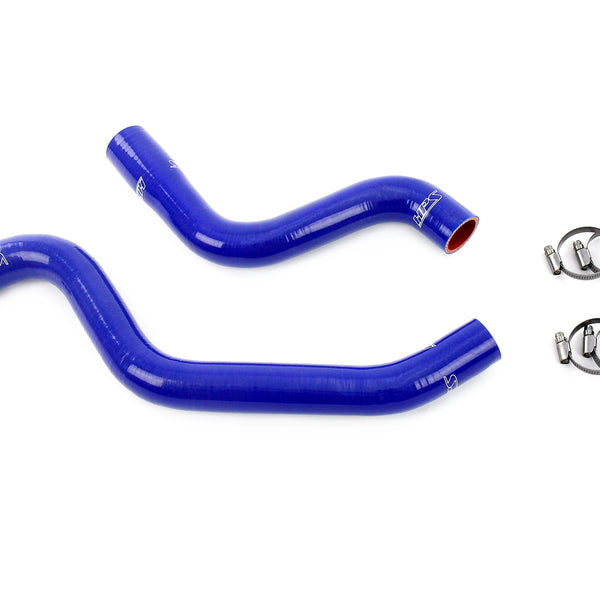 HPS Performance High Temp Reinforced Silicone Radiator Coolant Hose Kit Blue 57-2141R-BLUE