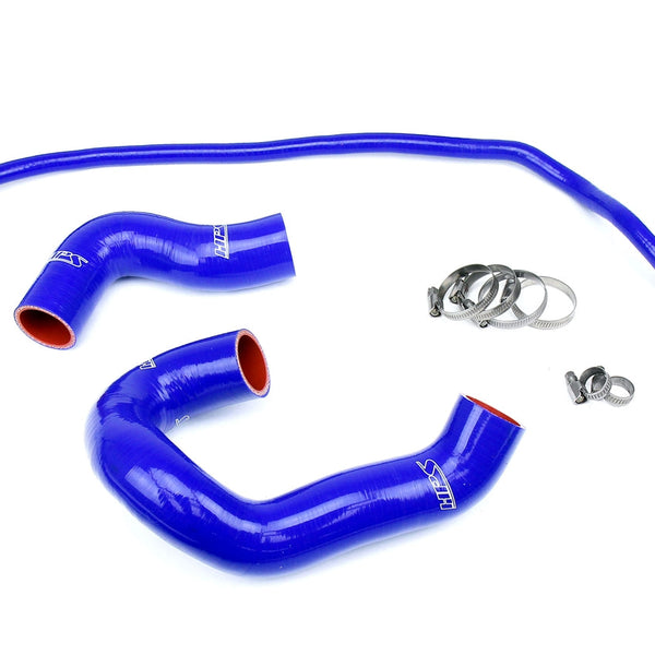 HPS Performance High Temp Reinforced Silicone Radiator Coolant Hose Kit Blue 57-2160-BLUE