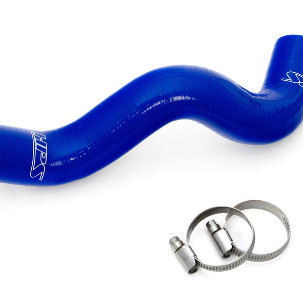 HPS Performance High Temp Reinforced Upper Silicone Radiator Hose Blue 57-2177-BLUE