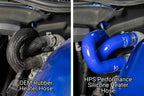 HPS Performance High Temp Reinforced Silicone Heater Coolant Hose Kit, Black, 57-2183-BLK