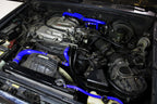 HPS Performance High-Temp Reinforced Silicone Radiator and Heater Coolant Hose Kit (Blue) - Toyota 4Runner (1990-1991)