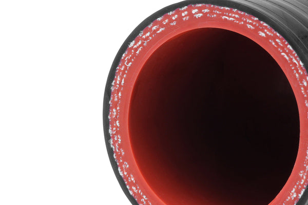 HPS Performance High Temp Reinforced Lower Silicone Radiator Hose, Black, 57-2201-BLK