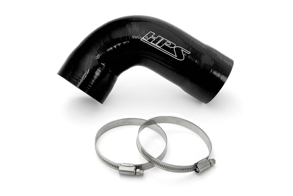 HPS Performance High Temp Reinforced Silicone Air Intake Hose Kit, Black, 57-2207-BLK