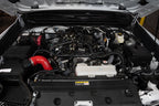 HPS Performance High Temp Reinforced Silicone Air Intake Hose Kit, Red, 57-2207-RED
