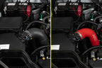 HPS Performance High Temp Reinforced Silicone Air Intake Hose Kit, Red, 57-2207-RED