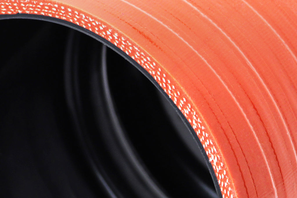 HPS Performance Ultra High Temp Aramid Reinforced Silicone Intercooler Hose Boots Kit, Orange, 57-2209