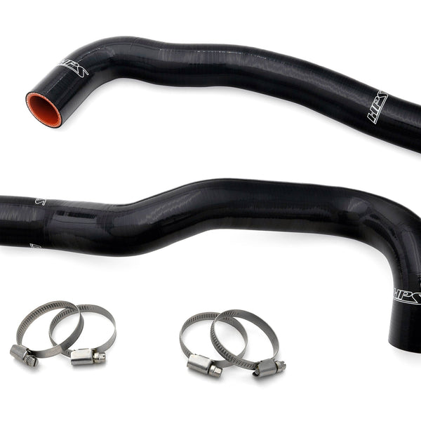 HPS Black Silicone Radiator Coolant Hose Kit 1997-2005 Toyota Aristo 3.0L Turbo 2JZ-GTE 57-2220-BLK