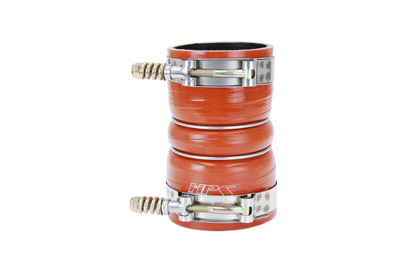 HPS Silicone Intercooler Boot Hose with Clamps Orange 57-2226 replace OEM part # 6C34-6C640-BA 6C3Z-6C640-B 8C3Z-6W651-A 6C3Z-6C640-B 3C34-6C640-CA