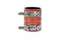 HPS Silicone Intercooler Boot Hose with Clamps Orange 57-2236 replace OEM part # 8C3Z-6N651-A