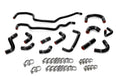 HPS Performance High Temp Reinforced Silicone Ancillary Coolant Hose Kit Black 57-2256-BLK