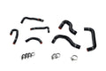 HPS Performance High Temp Reinforced Silicone Ancillary and Oil Cooler Coolant Hose Kit Black 57-2274-BLK