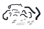 HPS Performance High Temp Reinforced Silicone Radiator Heater and Ancillary Coolant Hose Kit Black 57-2280-BLK