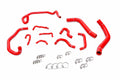 HPS Performance High Temp Reinforced Silicone Radiator Heater and Ancillary Coolant Hose Kit Red 57-2280-RED