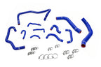HPS Performance High Temp Reinforced Silicone Radiator Heater and Ancillary Coolant Hose Kit Blue 57-2281-BLUE