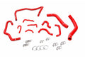 HPS Performance High Temp Reinforced Silicone Radiator Heater and Ancillary Coolant Hose Kit Red 57-2281-RED