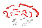 HPS Performance High Temp Reinforced Silicone Radiator Heater and Ancillary Coolant Hose Kit Red 57-2282-RED