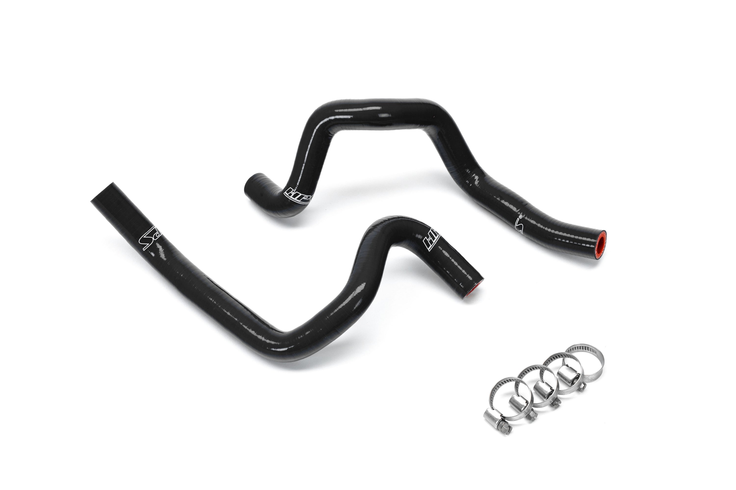 HPS Performance Silicone Heater Coolant Hose Kit Black 57-2301-BLK