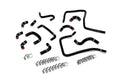 HPS Performance Silicone Ancillary Coolant Hose Kit Black 57-2303-BLK